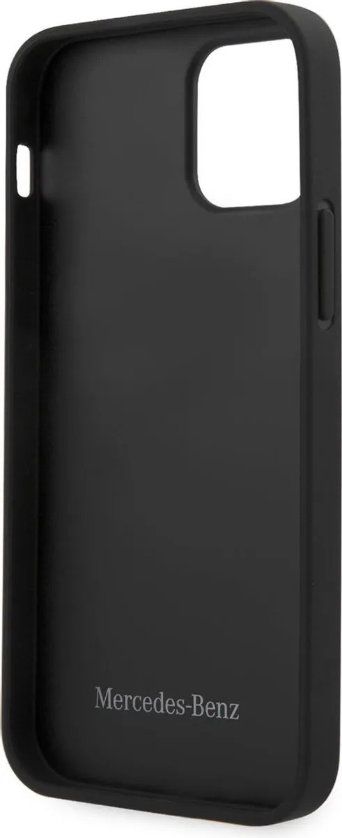 Mercedes-Benz iPhone 12 Pro Max Leren Hoes - Bruin - afbeelding 6 van 6