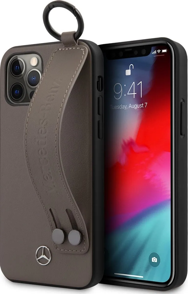 Mercedes-Benz iPhone 12 Pro Max Leren Hoes