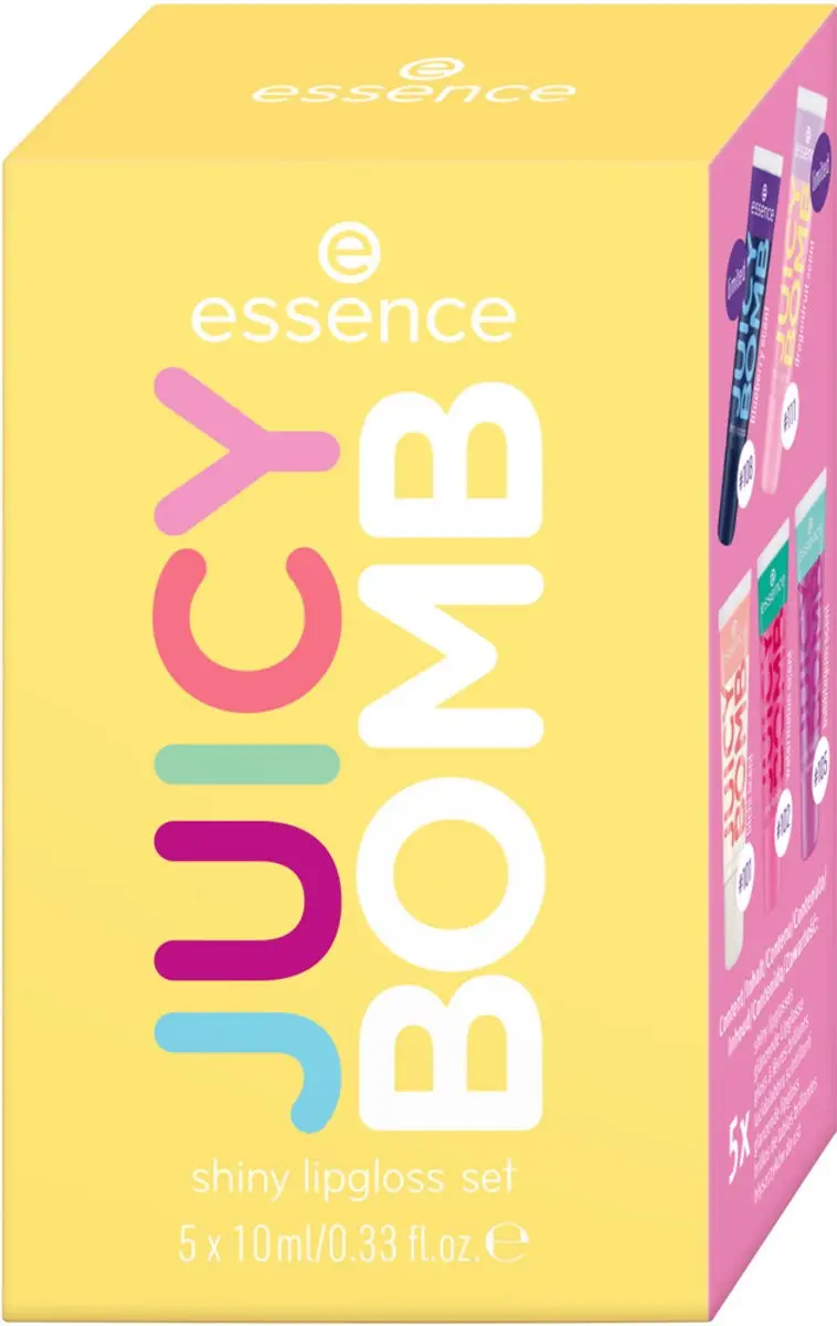 Essence Geschenkset Juicy Bomb Lipgloss - Multicolor