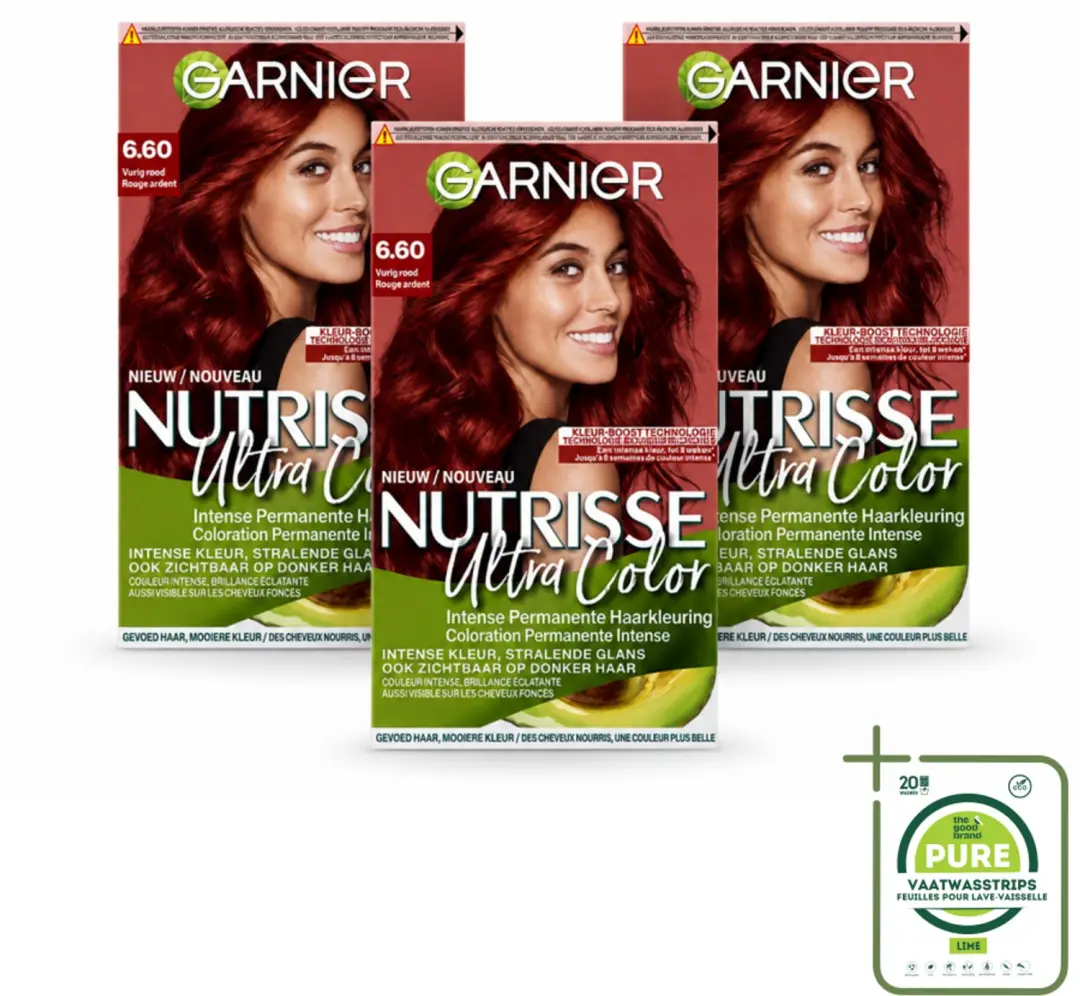 3 x Garnier