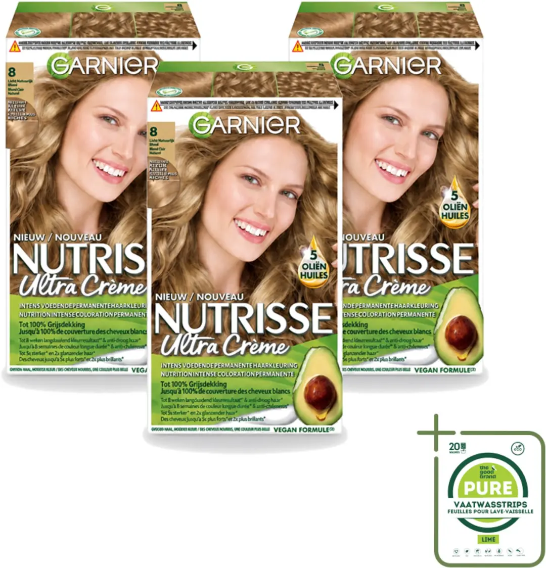 3 x Garnier