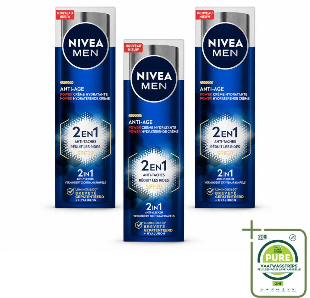 3 x NIVEA MEN