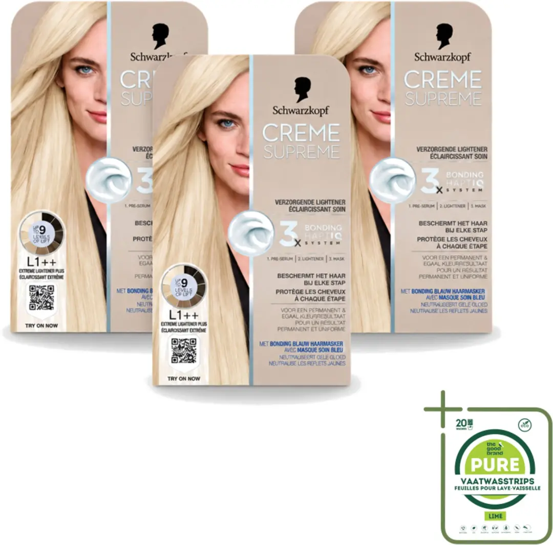 3 x Schwarzkopf