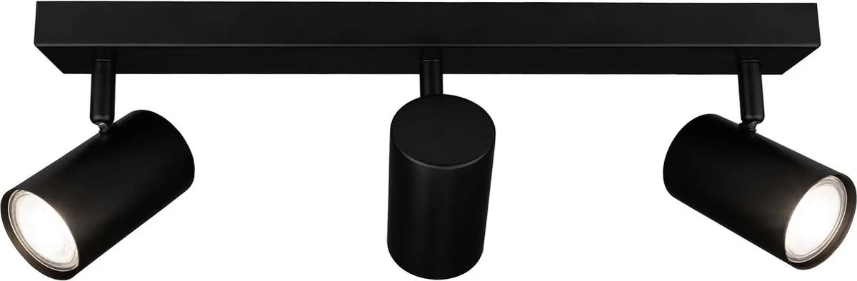 Ledvion LED Plafondspot 3x5W 4000K Zwart - Dimbaar