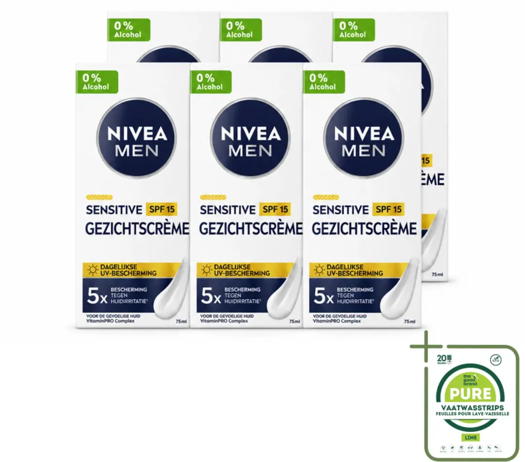 6 x NIVEA MEN