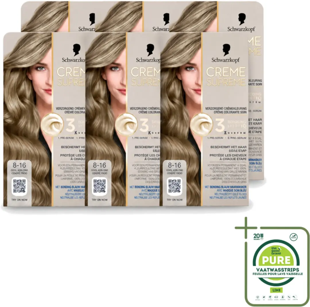 6 x Schwarzkopf