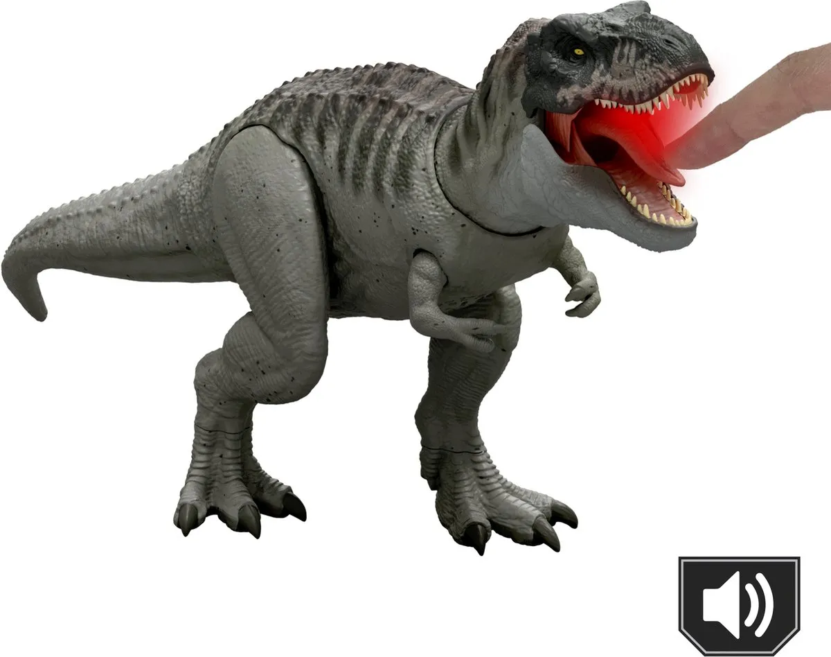 Jurassic World Rebirth Grote Verslinder T-Rex JCH02 - Licht & Geluid