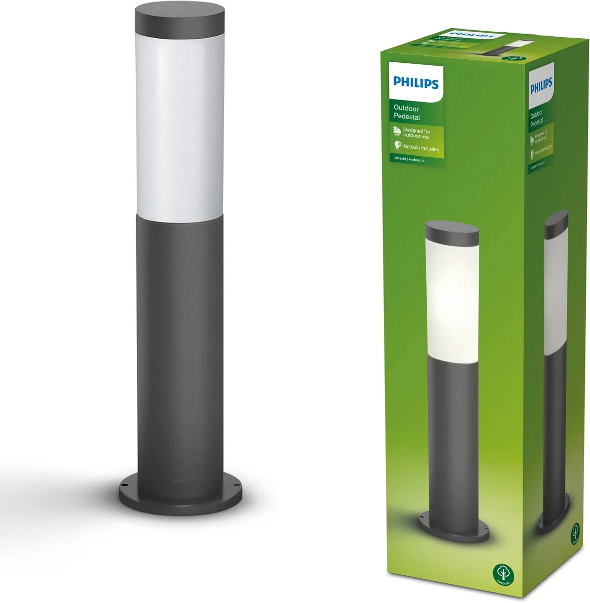 UTRECHT Pedestal Anthracite 1x20W HV