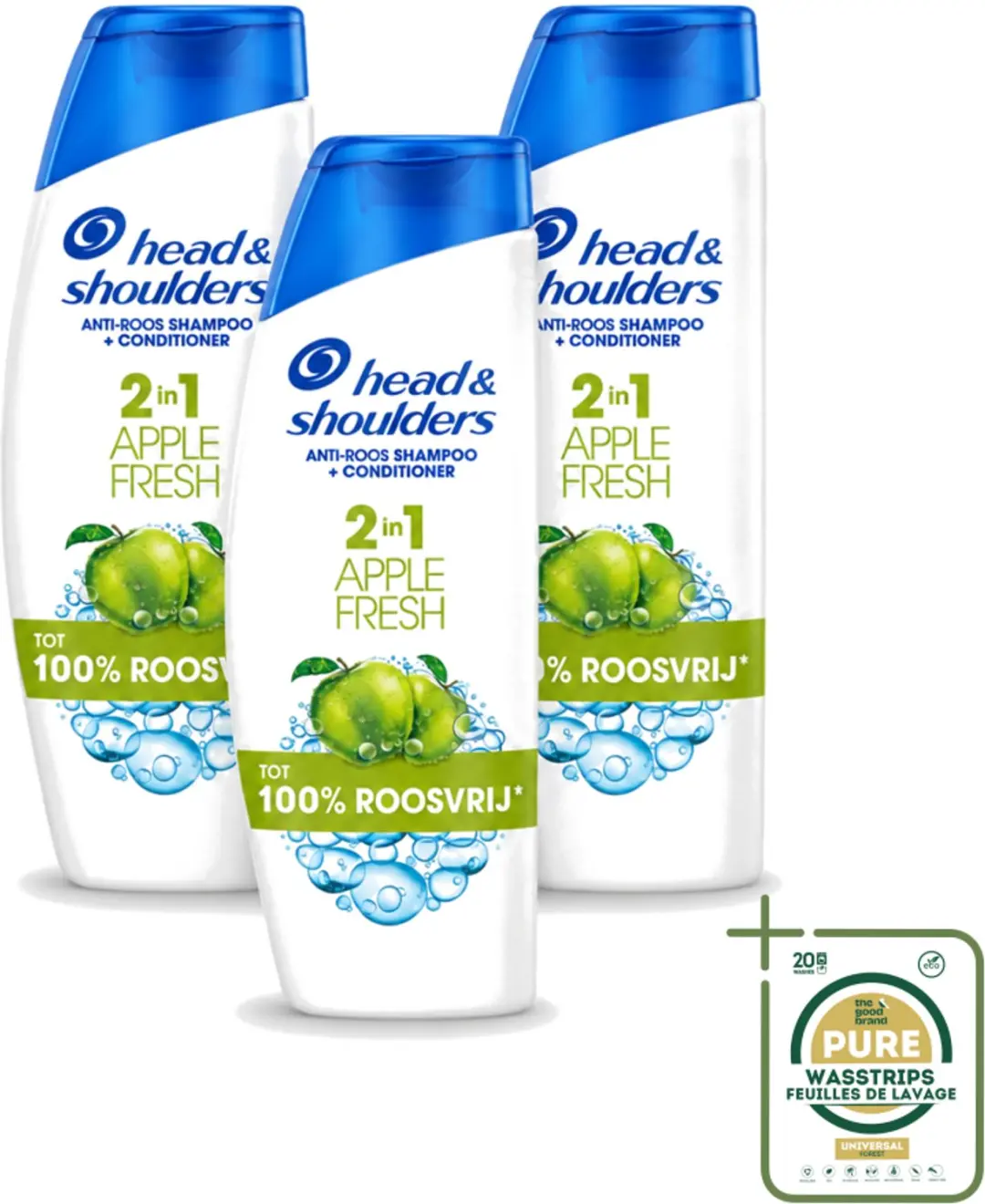 3 x Head & Shoulders