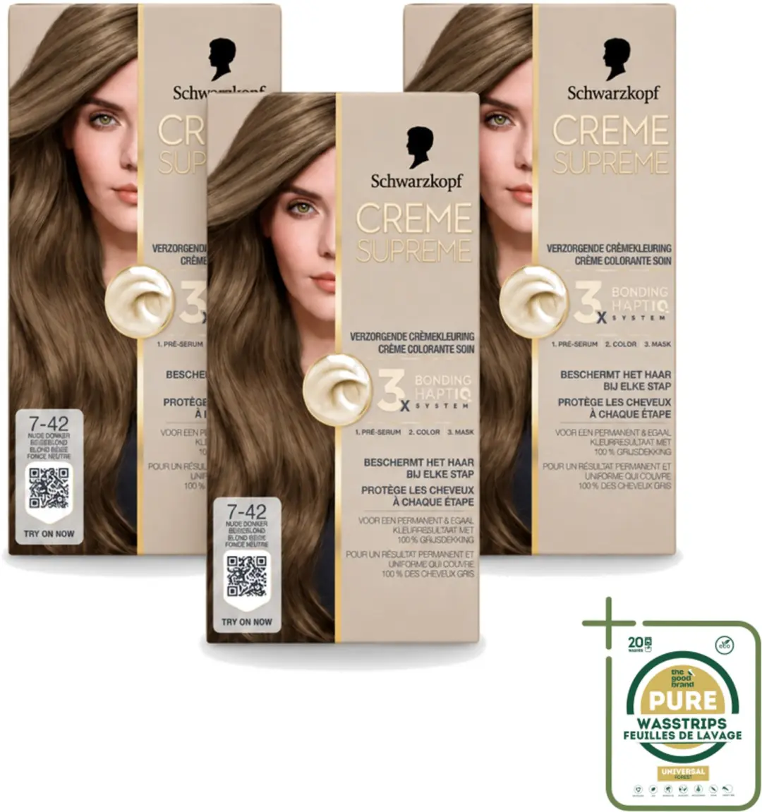 3 x Schwarzkopf