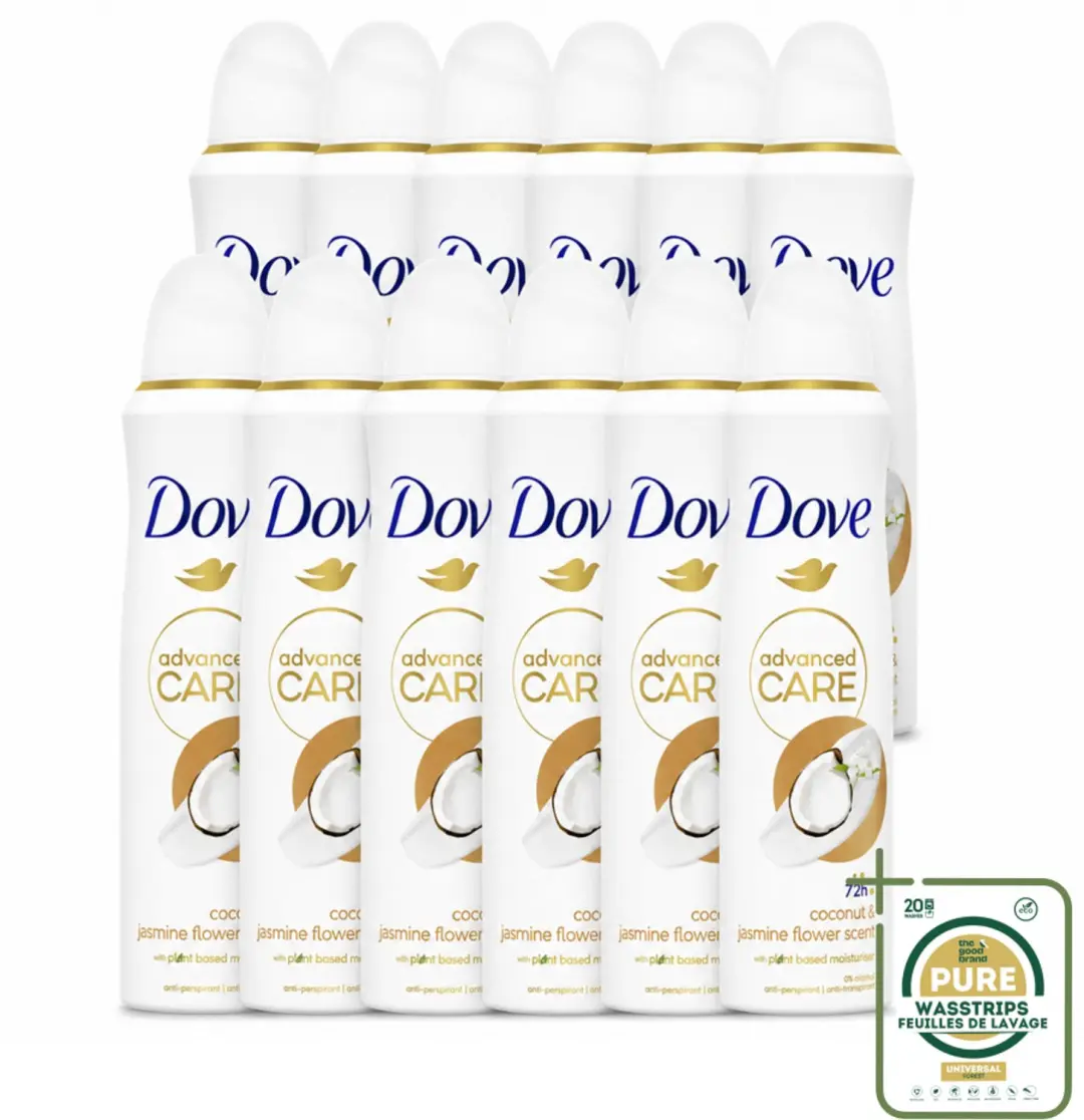 12 x Dove Deodorant Spray
