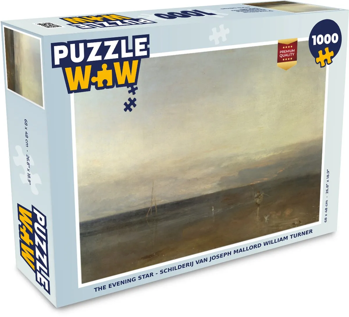 PuzzleWow The Evening Star Legpuzzel 1000 Stuks - Multicolor