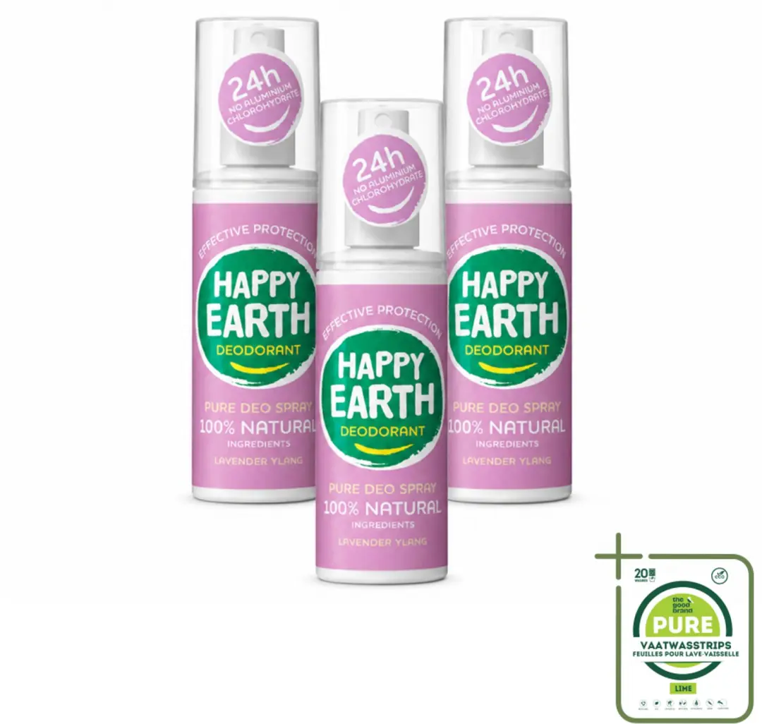 3 x Happy Earth