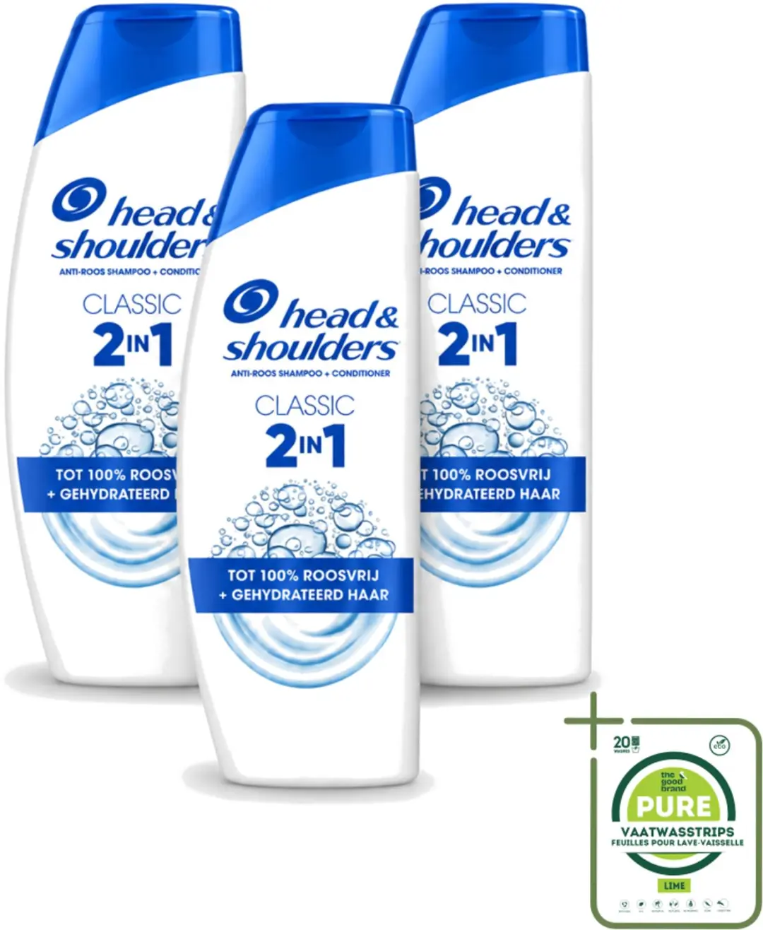 3 x Head & Shoulders