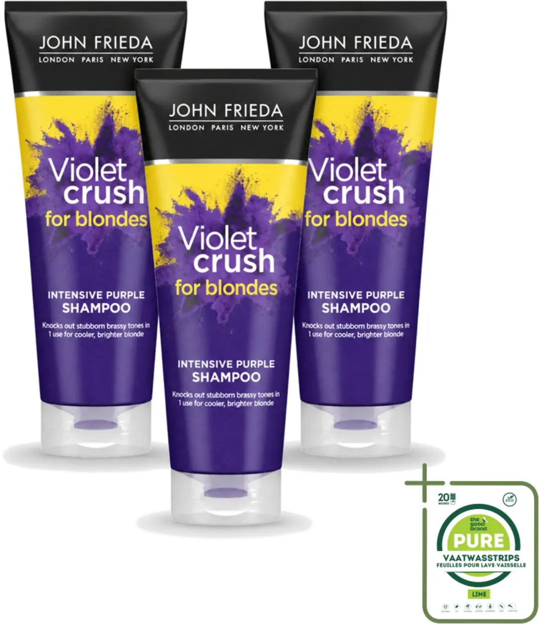 3 x John Frieda