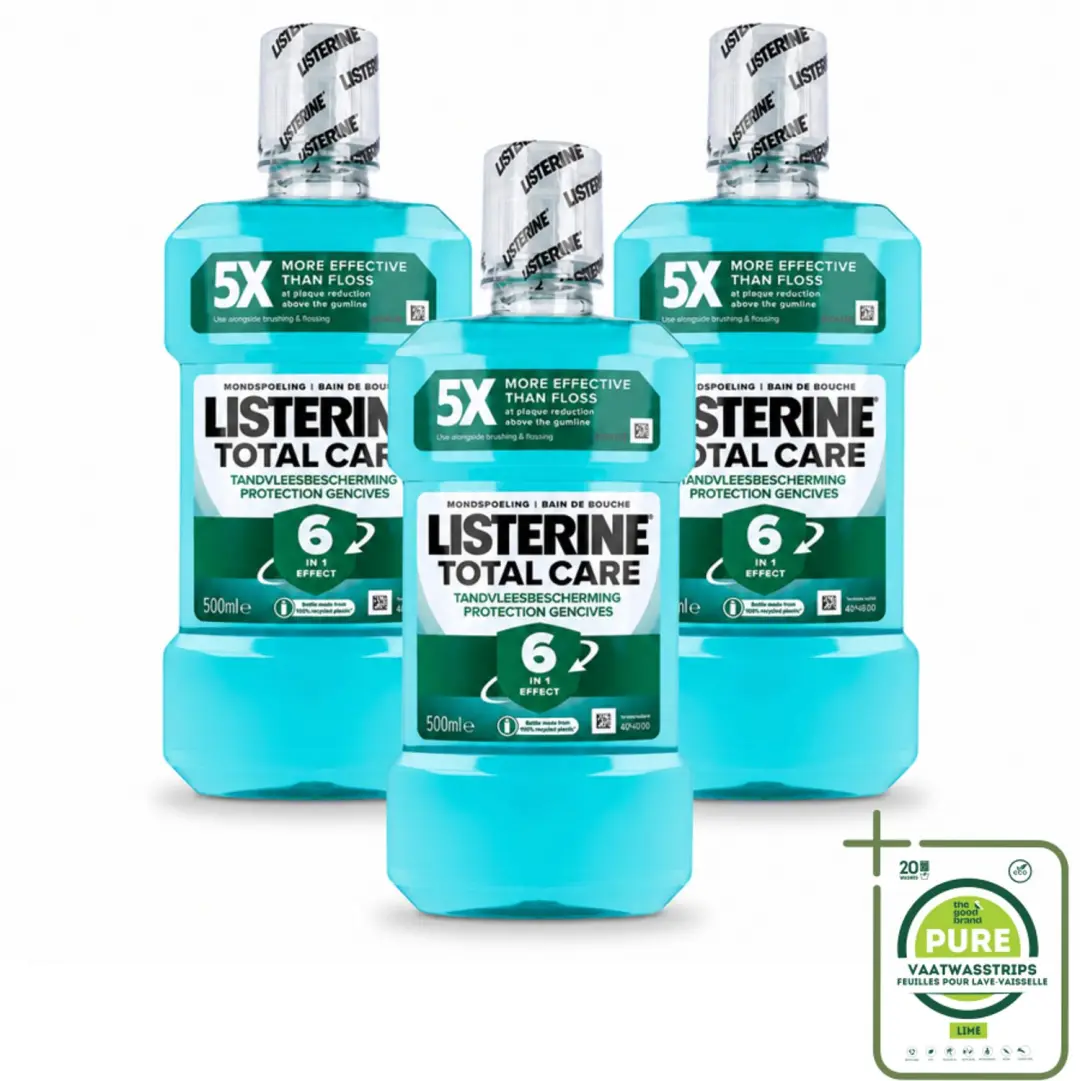 3 x Listerine