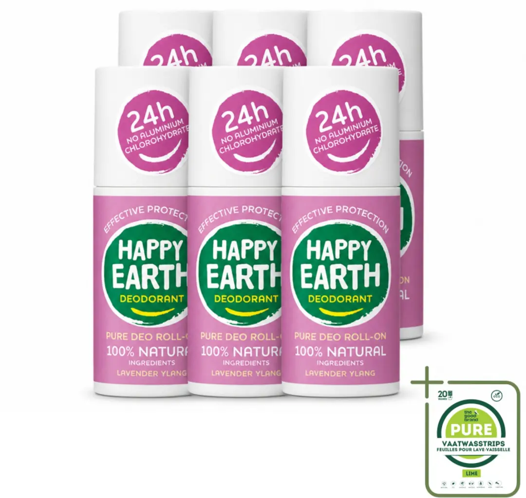 6 x Happy Earth