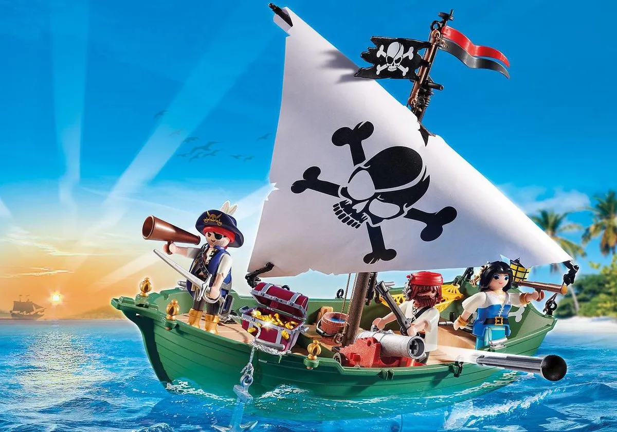 Playmobil Piratenschuit met Onderwatermotor 70151 - Multicolor