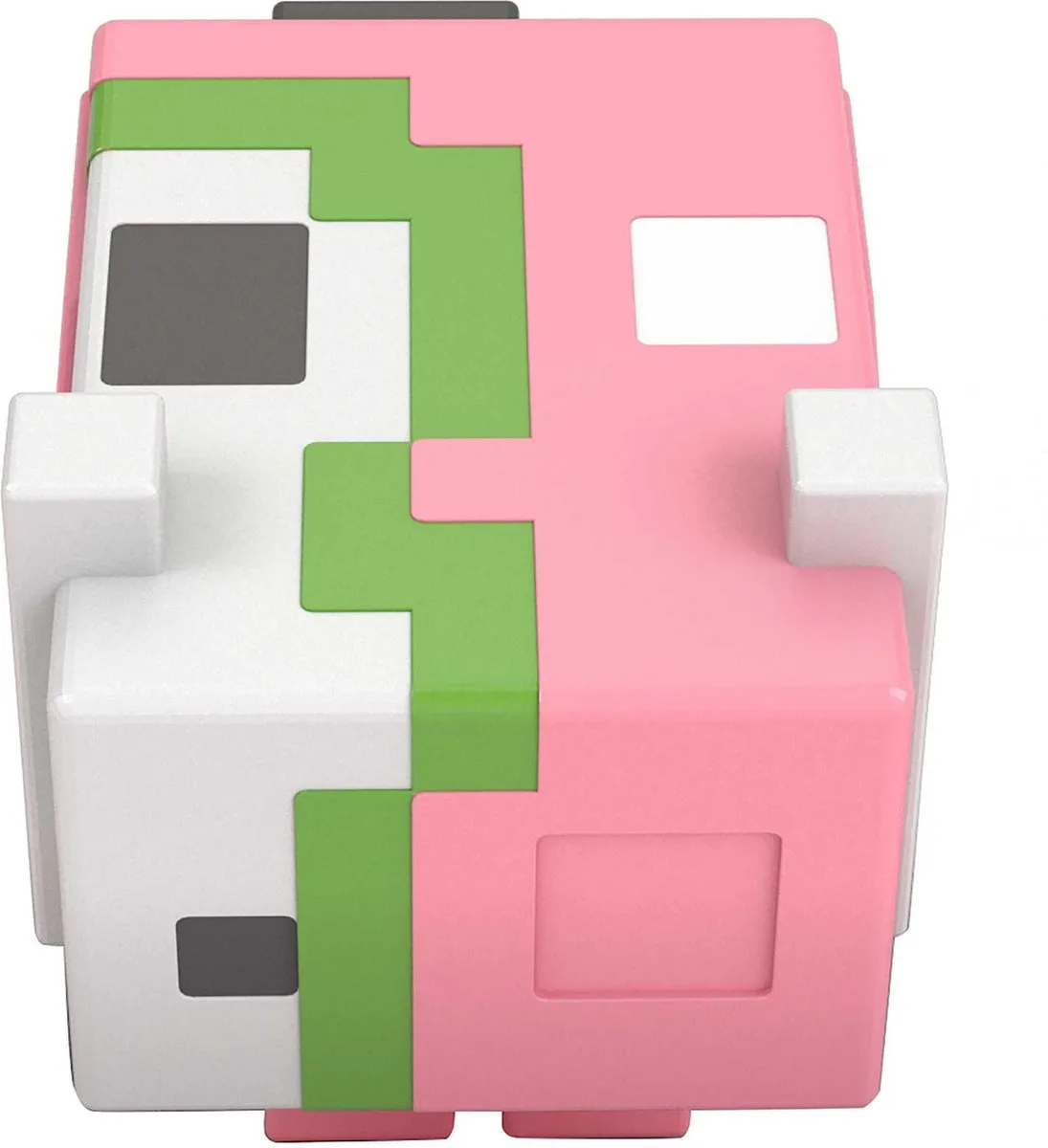 Minecraft Mob Heads Minis Speelfiguur Roze met groen
