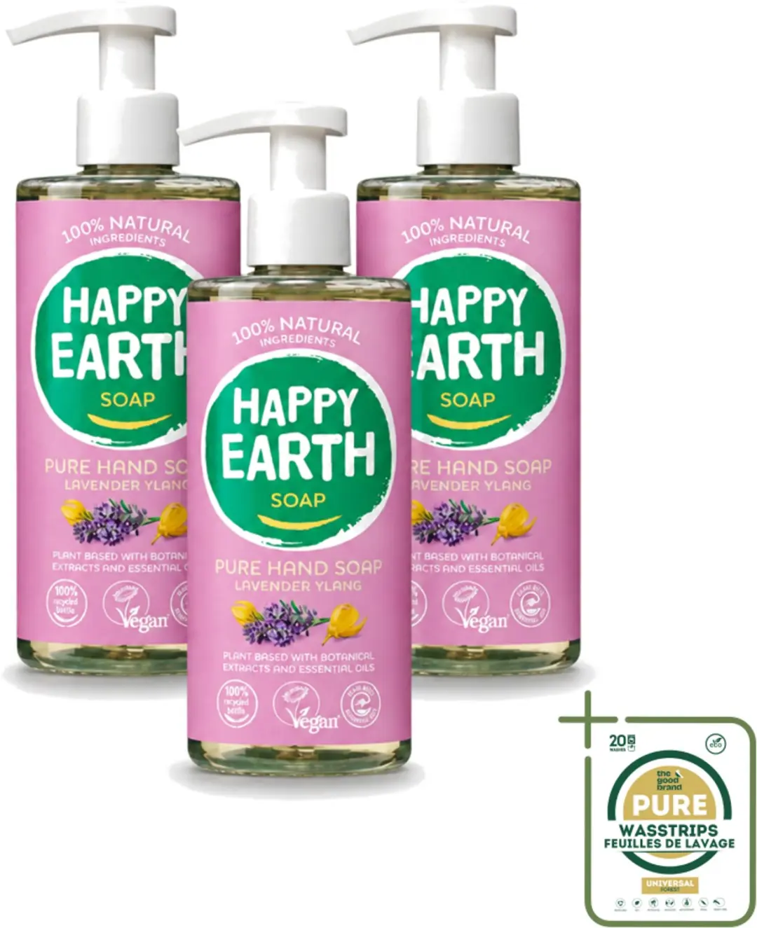 3 x Happy Earth