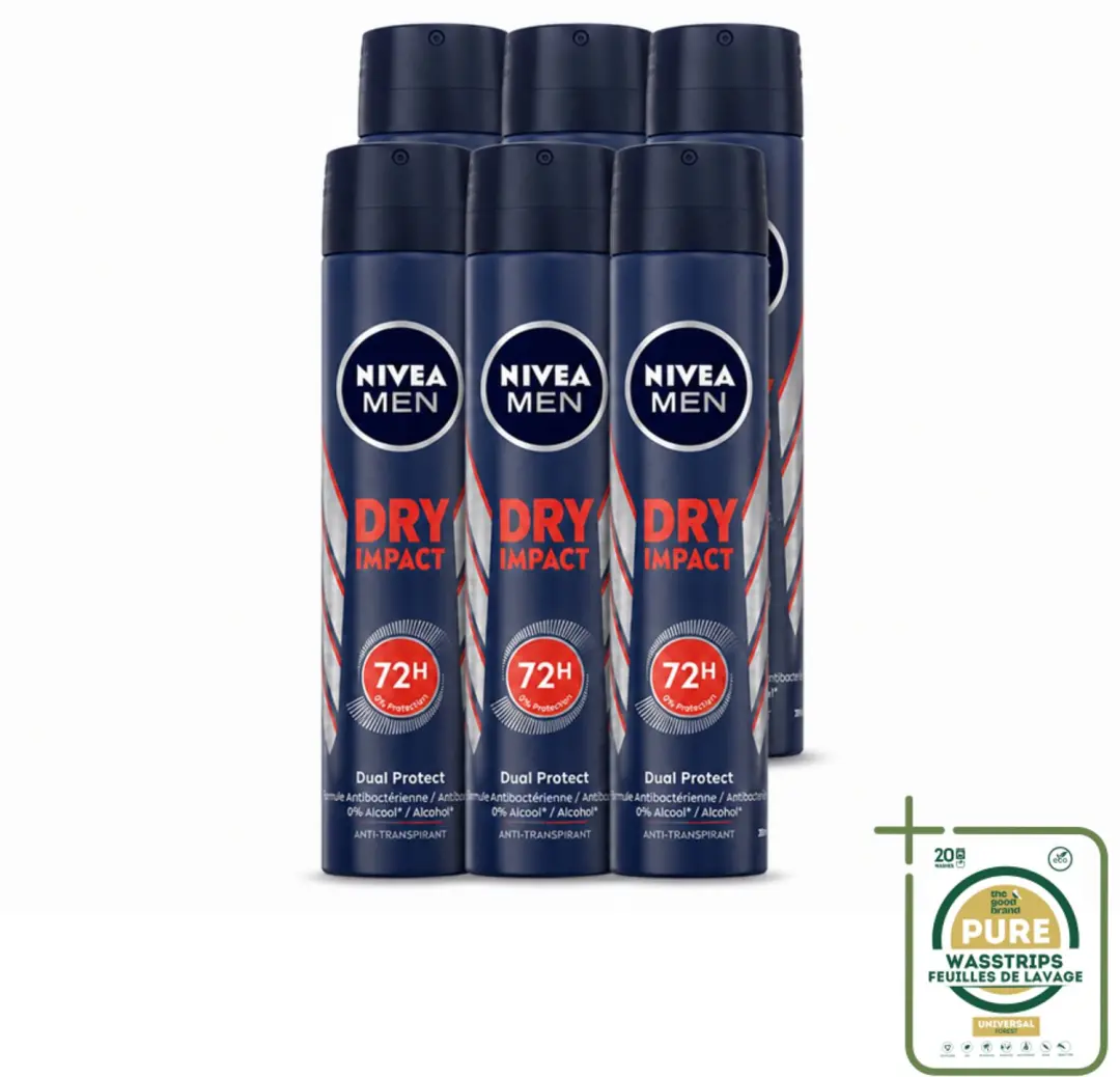 6 x NIVEA MEN