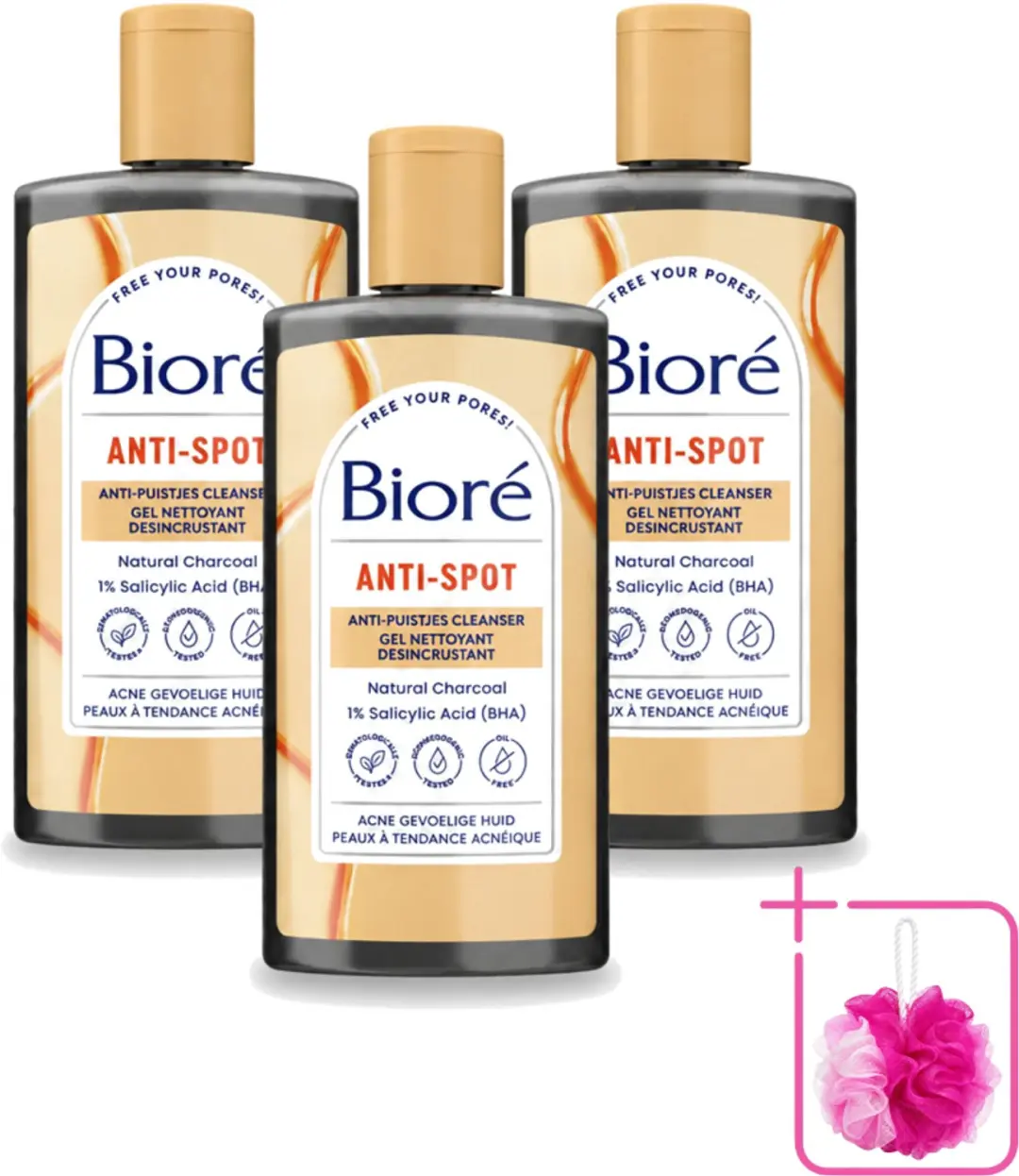 3 x Bioré