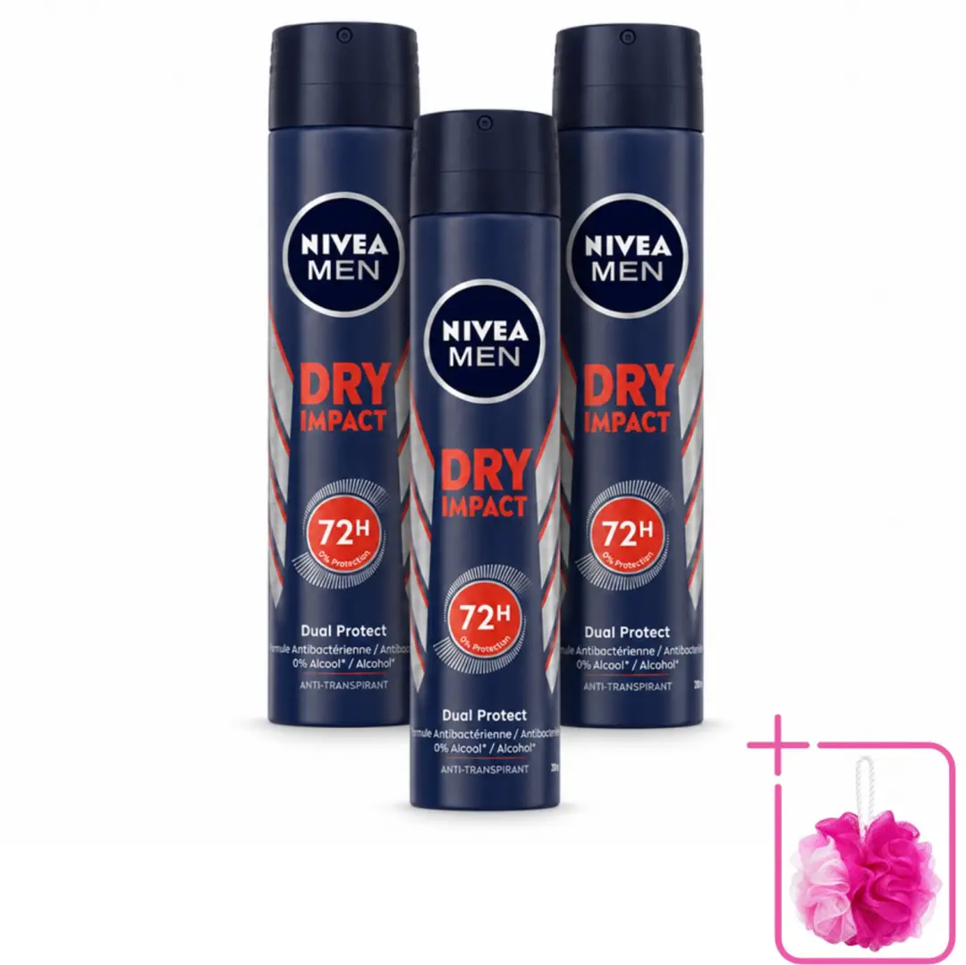 3 x NIVEA MEN