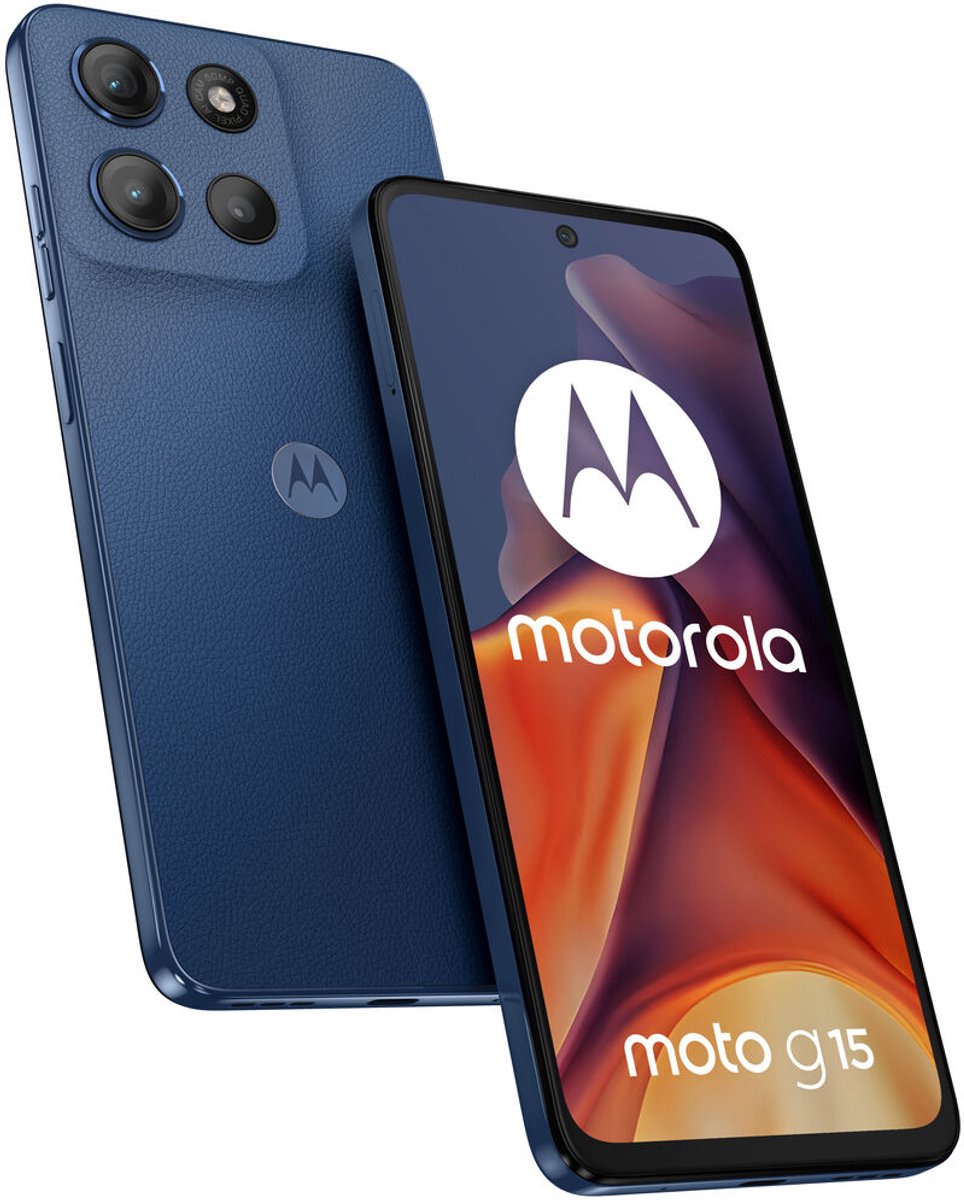 Motorola Moto G15 4G - 512GB - Marineblauw