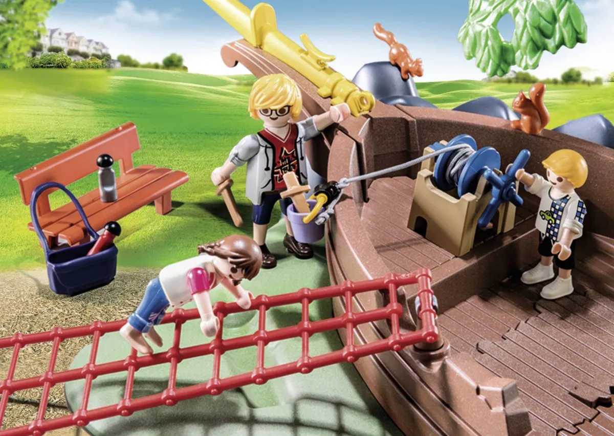 Playmobil City Life Avontuurlijke Speeltuin 70741 - Multicolor