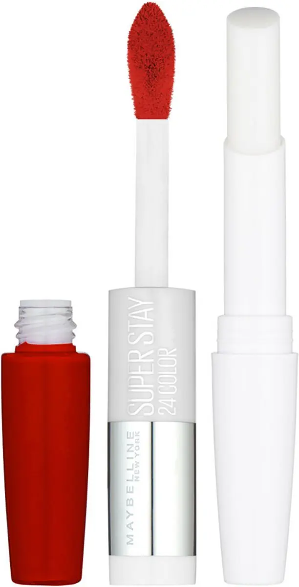 Maybelline SuperStay 24H Cherry Pie Lipstick - 3 Stuks - afbeelding 3 van 5