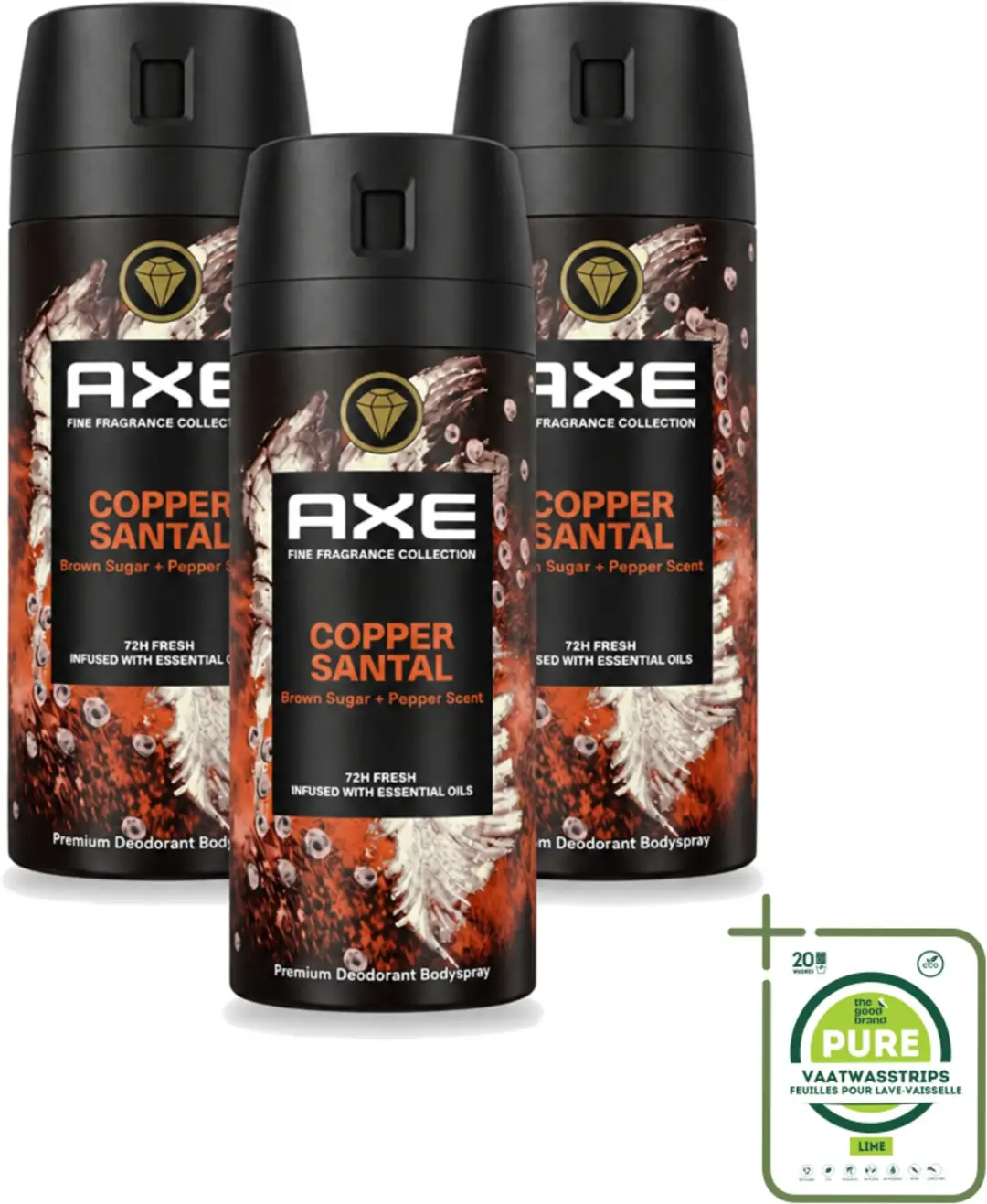 3 x AXE