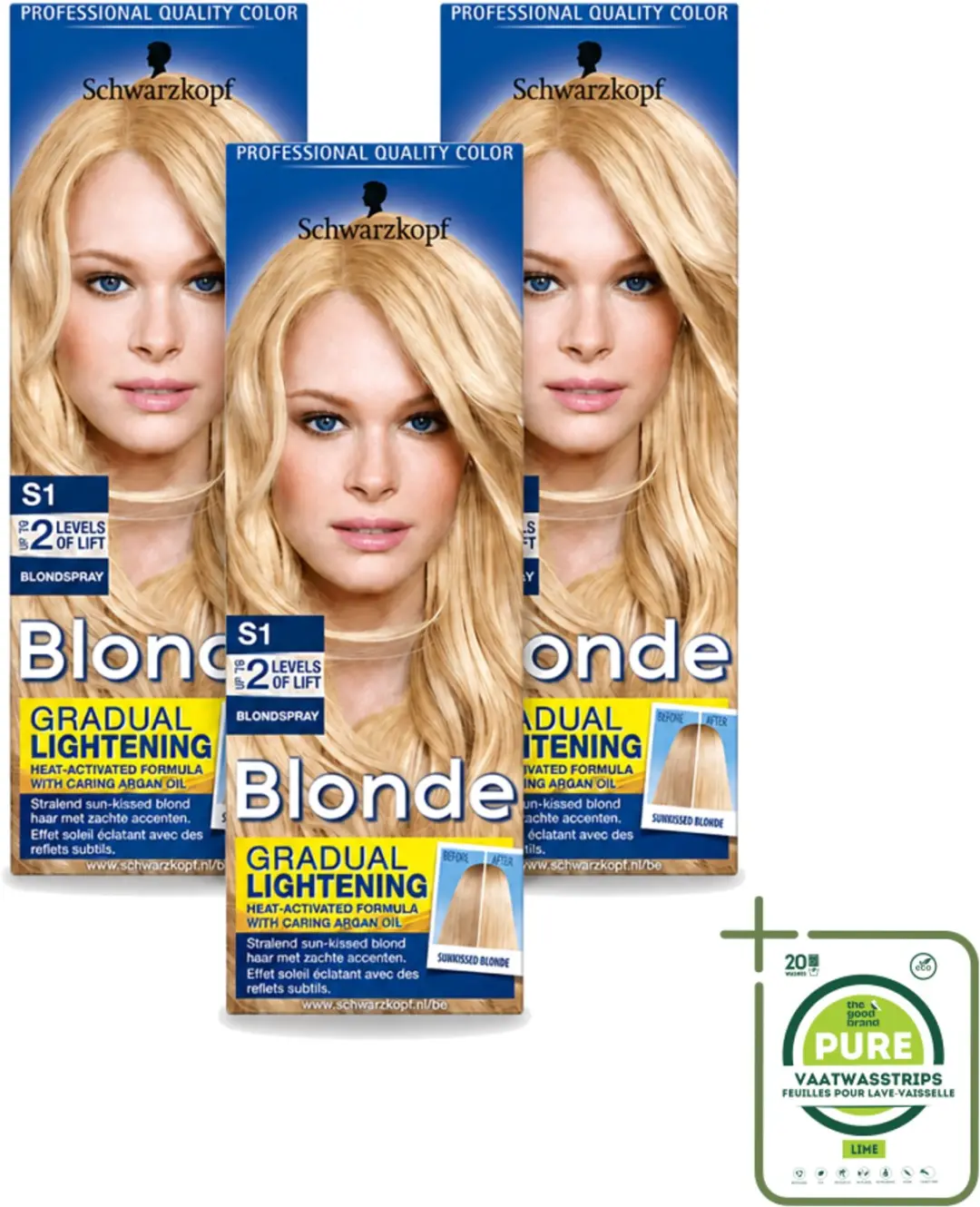 3 x Schwarzkopf