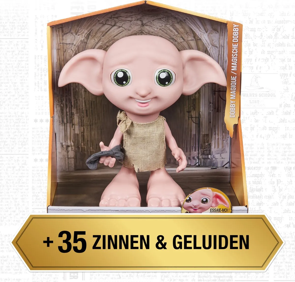 Harry Potter Interactieve Dobby Huis-elf met Sok - 6070314