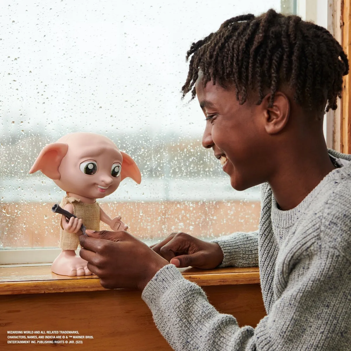 Harry Potter Interactieve Dobby Huis-elf met Sok - 6070314 - afbeelding 6 van 6