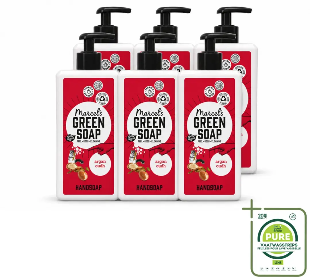6 x Marcel's Green Soap