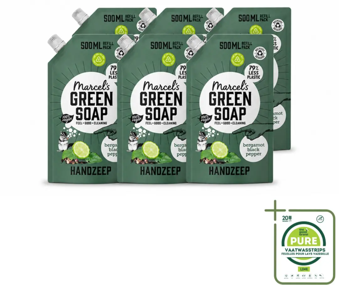 6 x Marcel's Green Soap