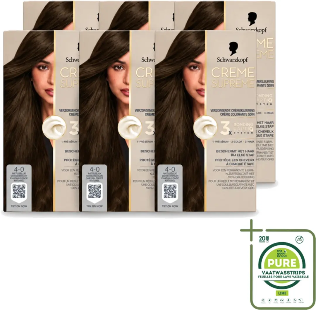 6 x Schwarzkopf