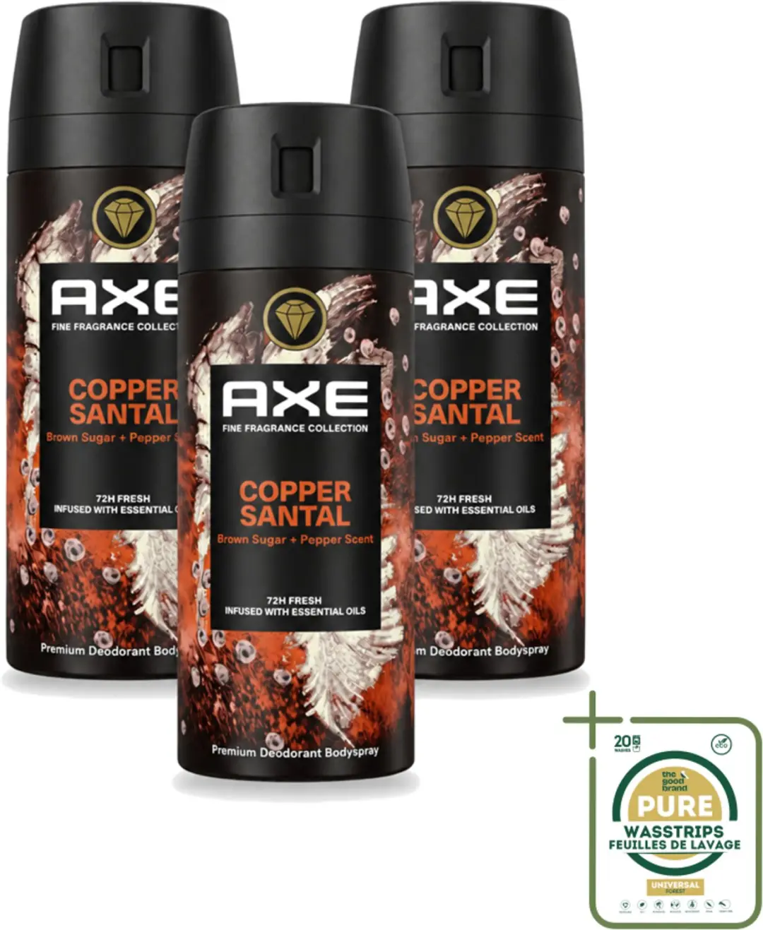 3 x AXE
