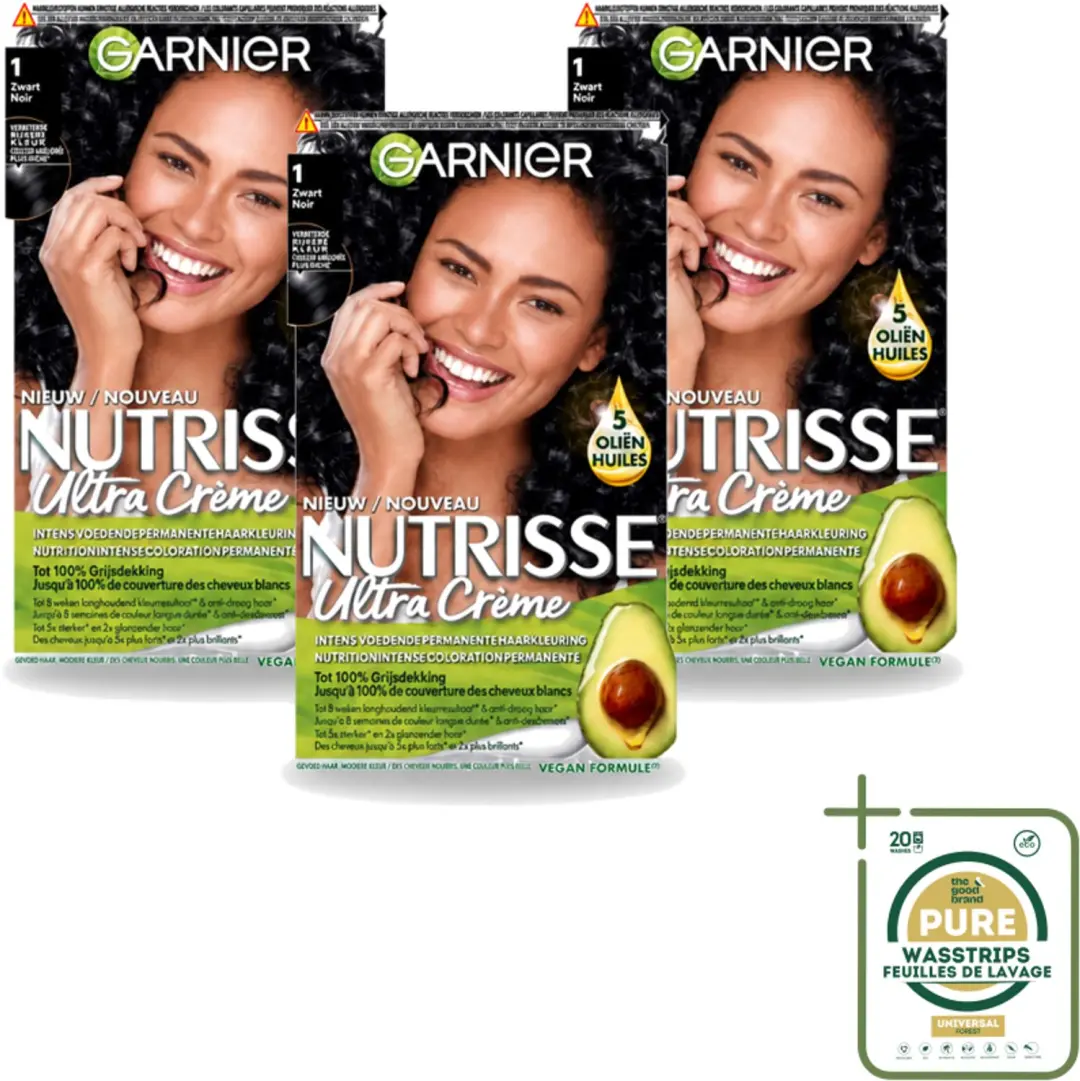 3 x Garnier