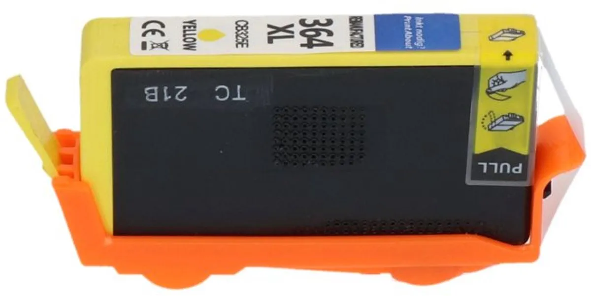 PrintAbout Inktcartridge CB320EE Geel - 15.6ml - o.a. HP Photosmart
