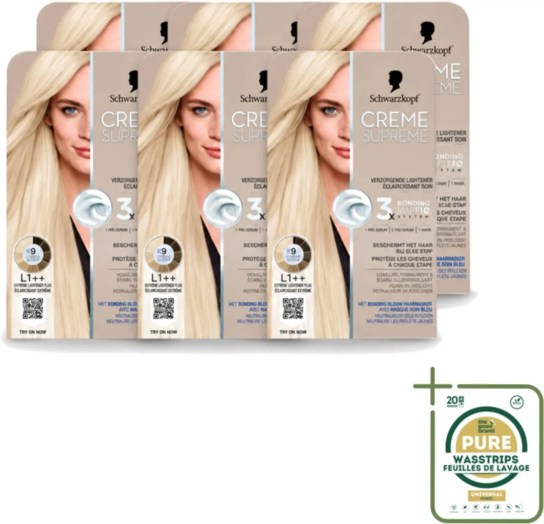 6 x Schwarzkopf