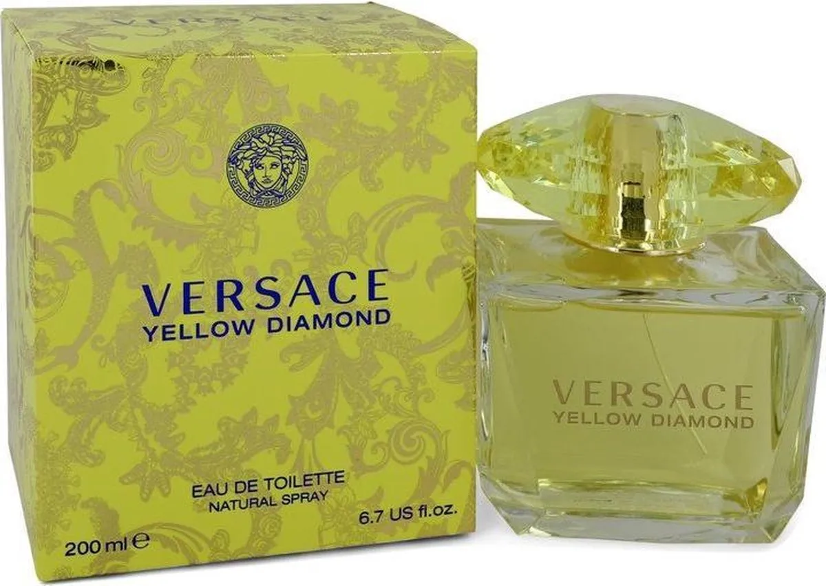 Versace Yellow Diamond Eau de Toilette Vrouwen 200ml