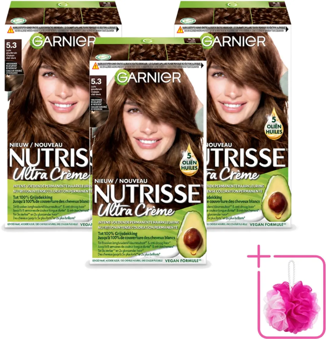 3 x Garnier