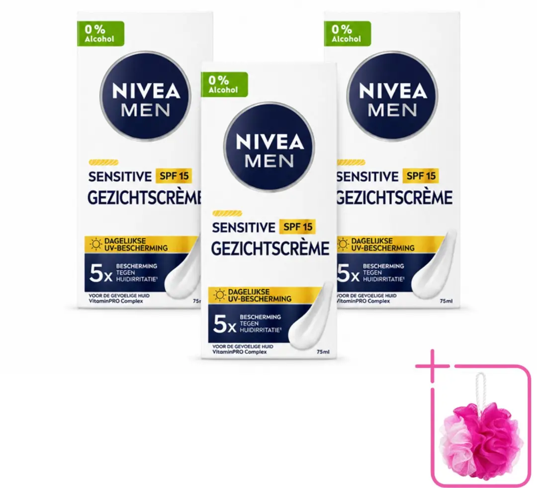 3 x NIVEA MEN