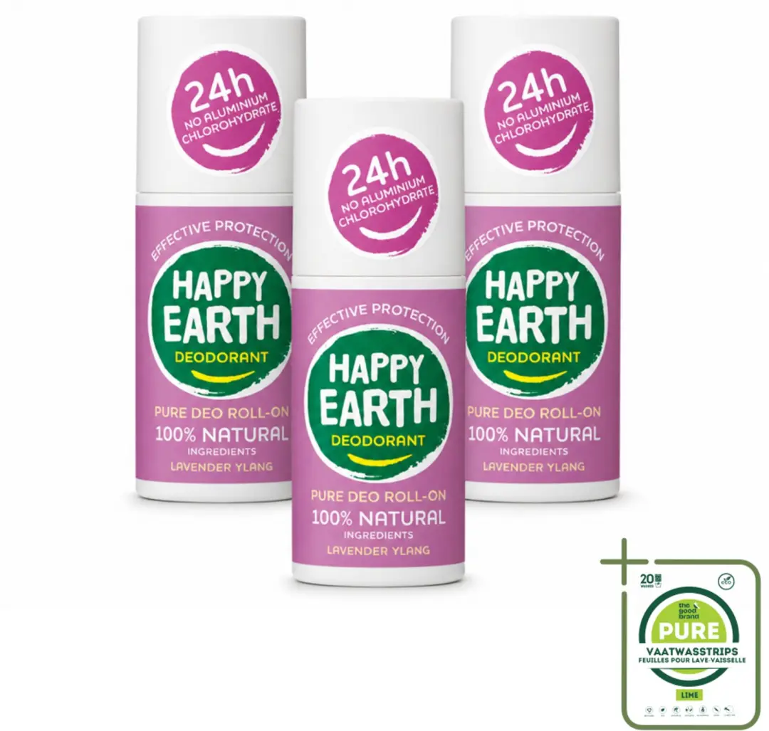 3 x Happy Earth
