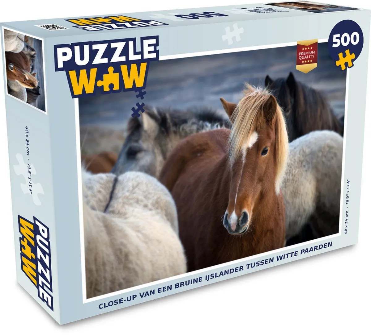 PuzzleWow Legpuzzel 500 Stuks