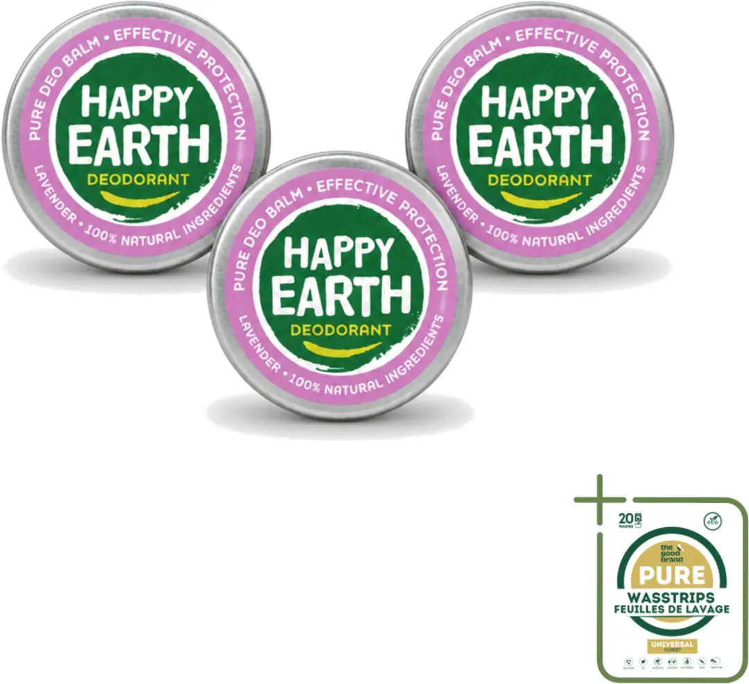 3 x Happy Earth
