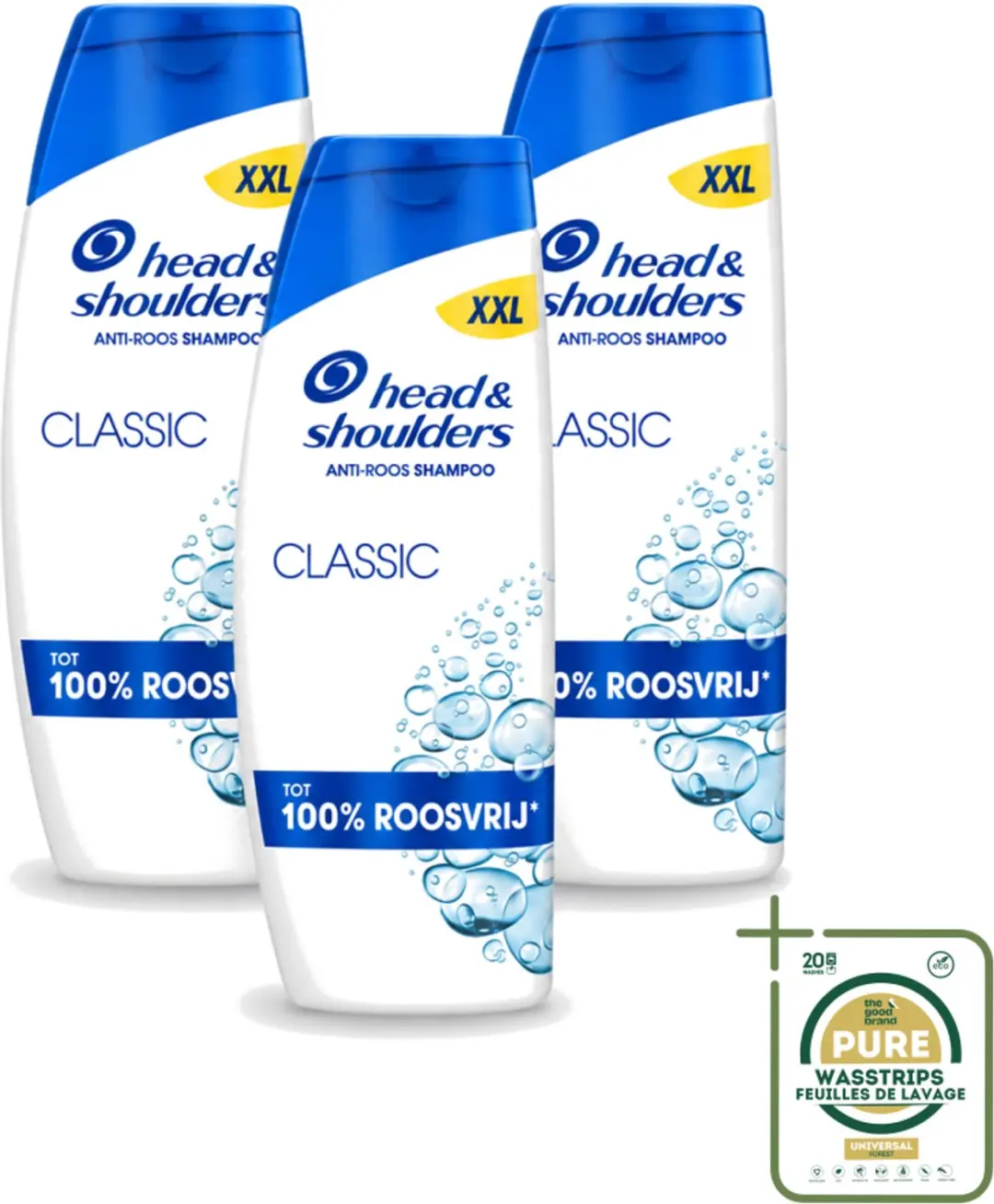 3 x Head & Shoulders