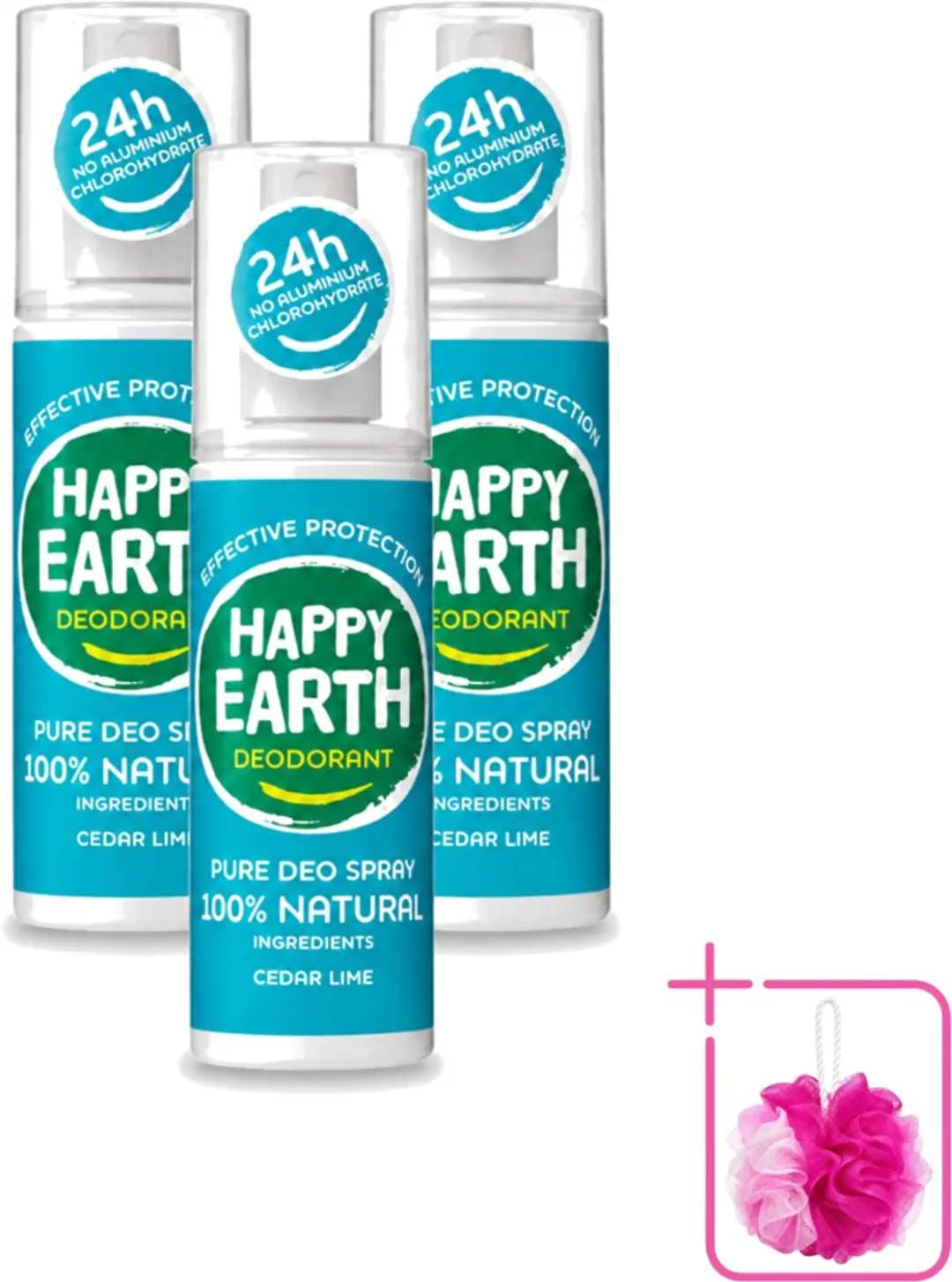 3 x Happy Earth