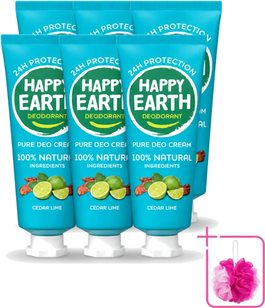 6 x Happy Earth